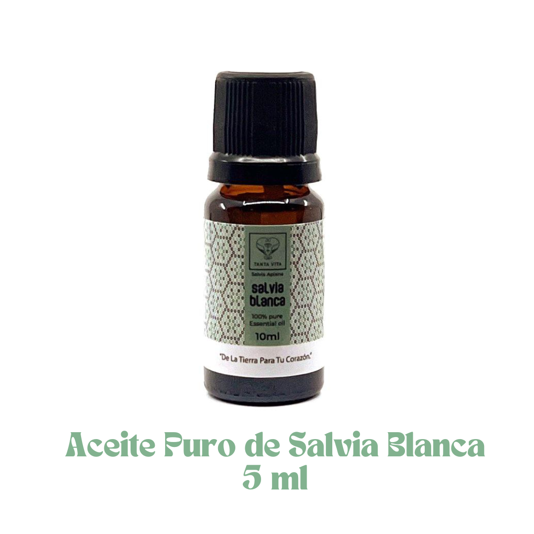 Aceite esencial Puro de Salvia Blanca 5ml
