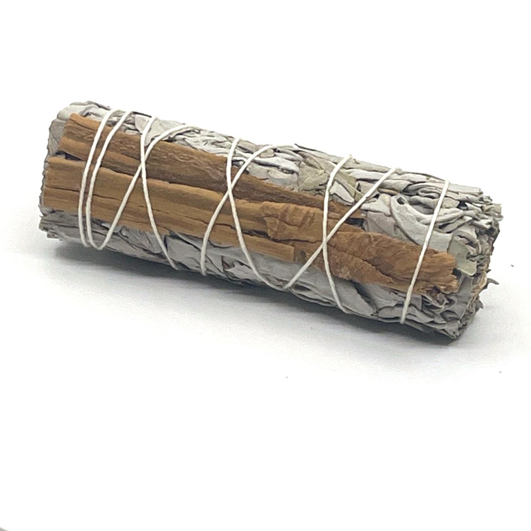 Salvia blanca con Canela